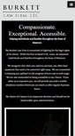Mobile Screenshot of burkettfirm.com